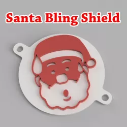 Santa Clause Bling Shield for Prusa MK2