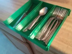 Silverware tray