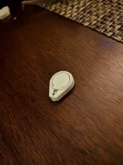 Smallest 3D Printed 3mm LED Flashlight Keychain!
