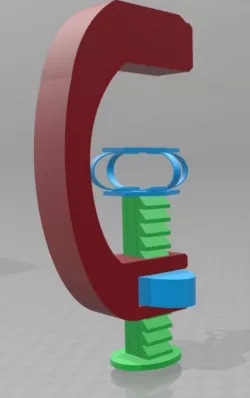 Springy C-Clamp Quicklock