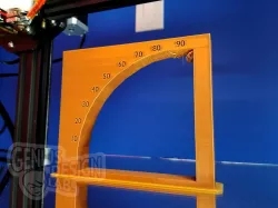 Support angle diagram