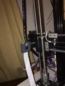 Support camera raspberry moving with Z axe