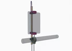 Tablet, phone and iPad mount for electronic drum set