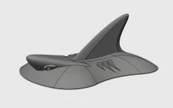 Teal Drone - Shark Cover