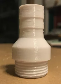 Threaded Hose Barb pipe fitting for Hot Tub heater
