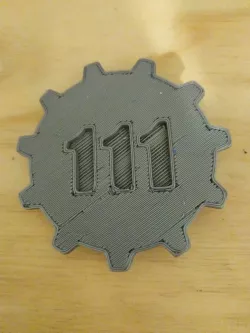 Vault 111 Belt Buckle