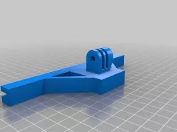 Wanhao / Maker bed mount cam go pro octopi
