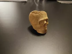 Wireframe Skull Pencil Holder (For The Love of Dog)