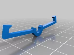 3 Inch Peg Board Lock for Wall Control