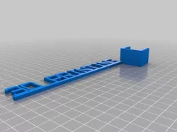 3d  printing Shelf Talker