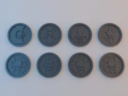40k Tokens - Imperial Agents - 40mm x 4mm 