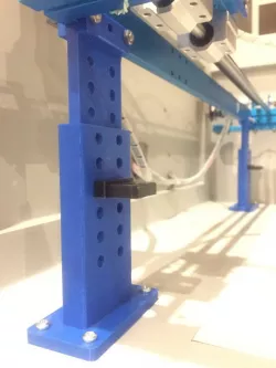 Adjustable Foot for 8mm Rails (aka Makeblock)