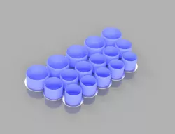 Airbrsuh Paint Bottle Cases