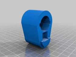 Airsoft M4 CQB endcap for quick detach