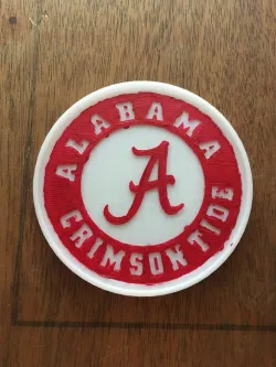 Alabama Logo Coaster