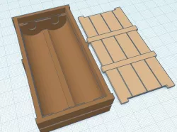 Ammo crate 2x18650 batteries