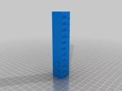 anet A2 210-160° Temperature Calibration Tower