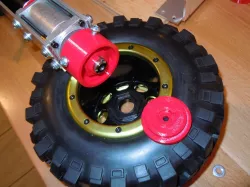 BaneBots P60 Gearbox 1/5 Maxstone Crawler Wheels evil-rover02