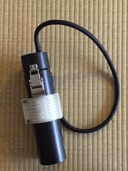Battery-Clip for the Yellow-Diving 10W-LED 6Ah battery tank, Yellow-Diving 20Ah battery tank and Lightmonkey 10Ah battery tank.