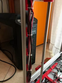 Cable cover for 3030 profile