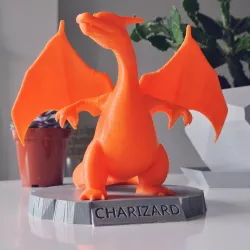 Charizard Statue with Stand