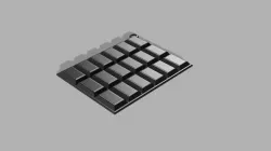 Chocolate bar hanger