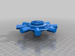 Copy of Amberis Bunker beyblade (custom)(works)