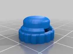 Copy of semi-flat wd beyblade performence tip