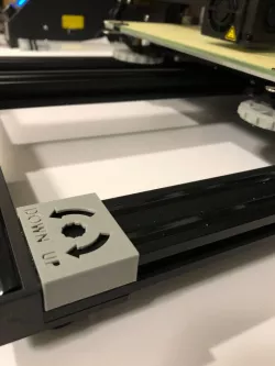 CR-10 Bed leveling reminder
