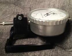 CR-10 Dial Indicator Holder for a dial indicator with thicker back