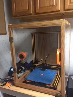 CR-10 Enclosure clips for Home Depot plexiglass