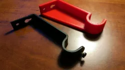Curtain rail support