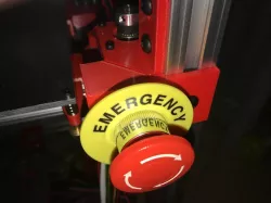 Emergency Stop Push Button Holder for Hypercube Evolution