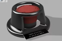 ESD push button guard