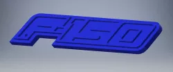 F150 Logo Keychain