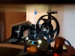Filament return pulley