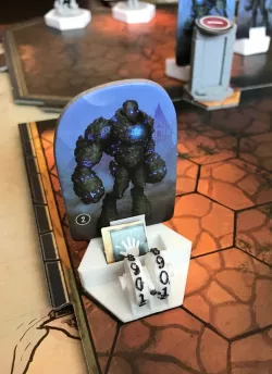 Gloomhaven updated monster standee base and openscad sources