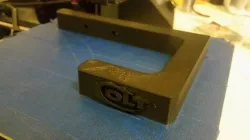 Gun Wall Hook with Colt Logo