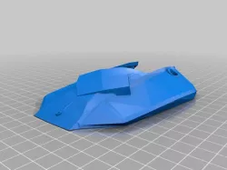 Head cover GPS box - square shape - diamond orientation - for Foldable drone frame Mavic Clone