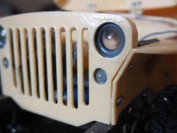 Headlights for RC MB Jeep