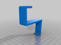Headphone Hook for HP 1710 Monitor