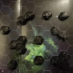 Hex Grid Asteroids