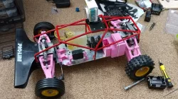 Hobby Lobby Hunter/Tornado electronics & steering mounts