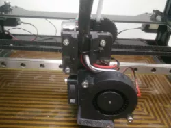 Hotend Cable Management for Gecko 3D Printer/Titan Extruder