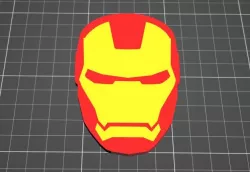 Iron Man Logo Multi Color Smooth MK2 MMU
