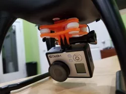 Isolated GoPro Camera Mount for Promark Drone