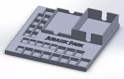 Jurassic park the game card holder