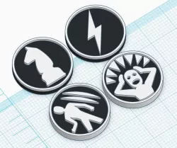 Kingdom Death: Monster Survival Tokens