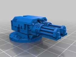 Landraider assault cannon mod