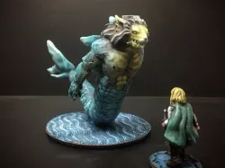 Merlion (28mm/Heroic scale)
